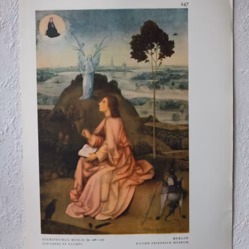 Bibelbild - Johannes på Patmos