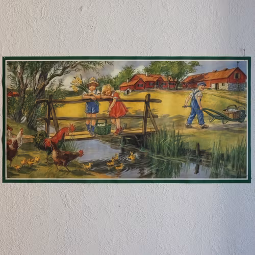 Pappersbonad - Barn på Bron