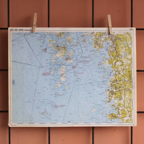 Karta - Sälöfjord, Torsby, Norra Hisingen