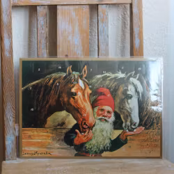Adventskalender - Tomte och Hästar
