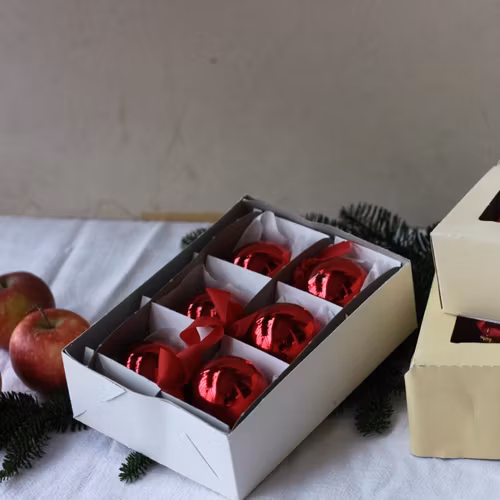 Julgranskulor - Kulor Röda