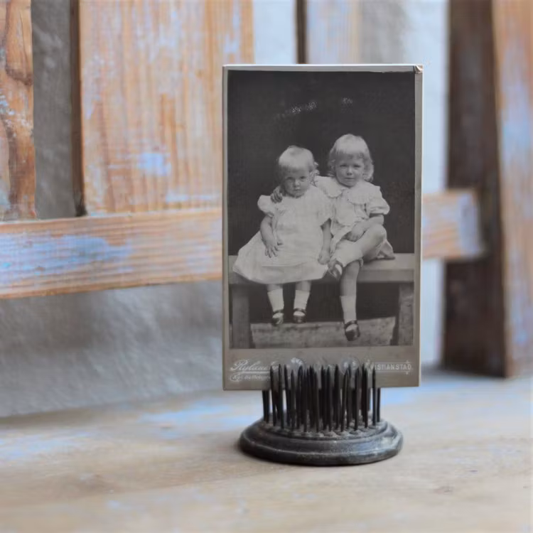 Fotografi - Ateljefoto Två små syskon