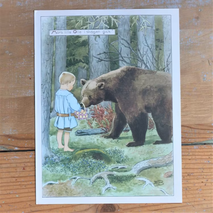 Barnkammarbild - 56 Mors lilla Olle