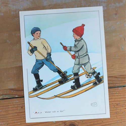 Barnkammarbild - 57 Vinter vill vi ha