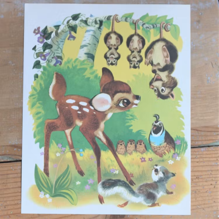 Barnkammarbild - 67 Bambi