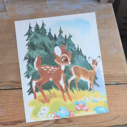 Barnkammarbild - 68 Bambi