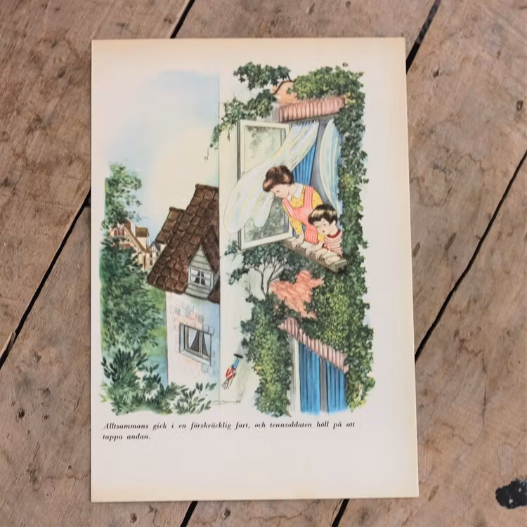 Barnkammarbild - 90 Sagomotiv