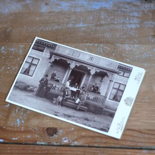 Fotografi - Sällskap på Punchveranda