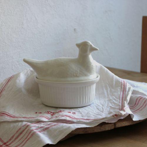 Ägg-gömma - Vit höna
