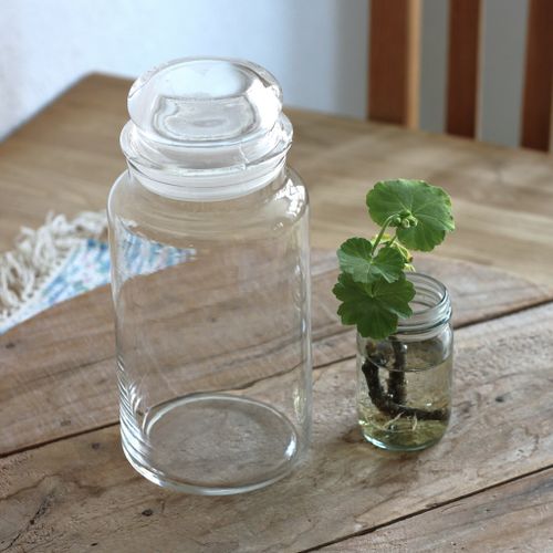 Apoteksglas - Glasburk i klarglas
