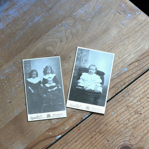 Fotografi - Ateljefoto Bäbis och syskongrupp