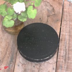 Ask - förvaring rund svart