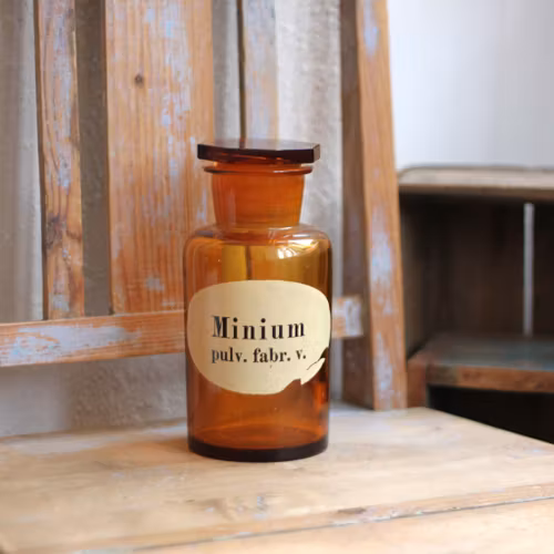 Flaska - Brun apoteksflaska