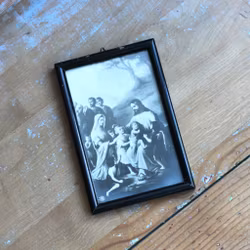 Tavla - Jesus, låt barnen komma till mej