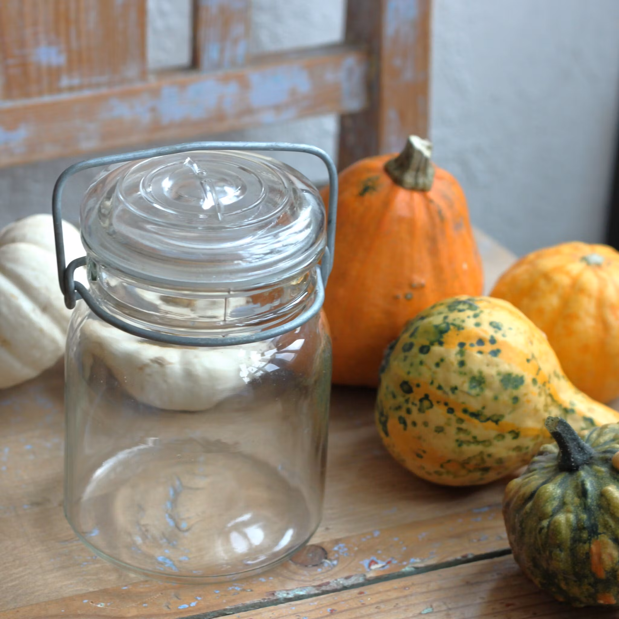 Glasburk - Förvaring