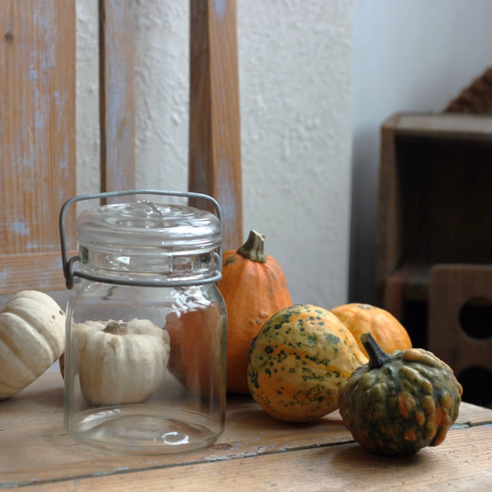 Glasburk - Förvaring