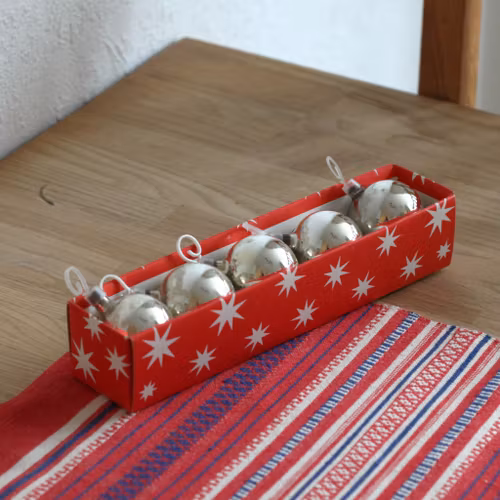 Julgranskulor - Kulor silver