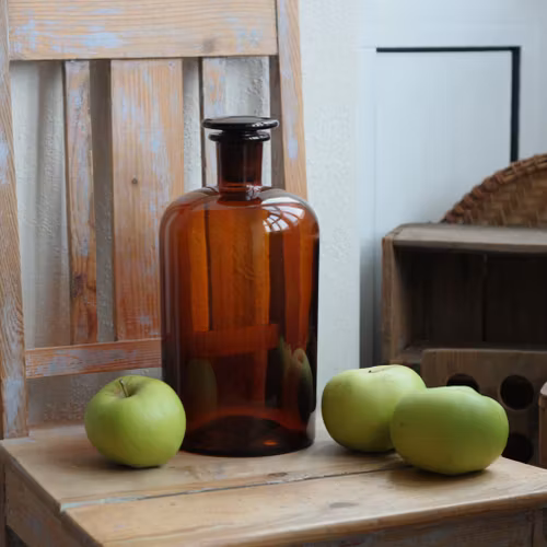 Flaska - stor brun apoteksflaska