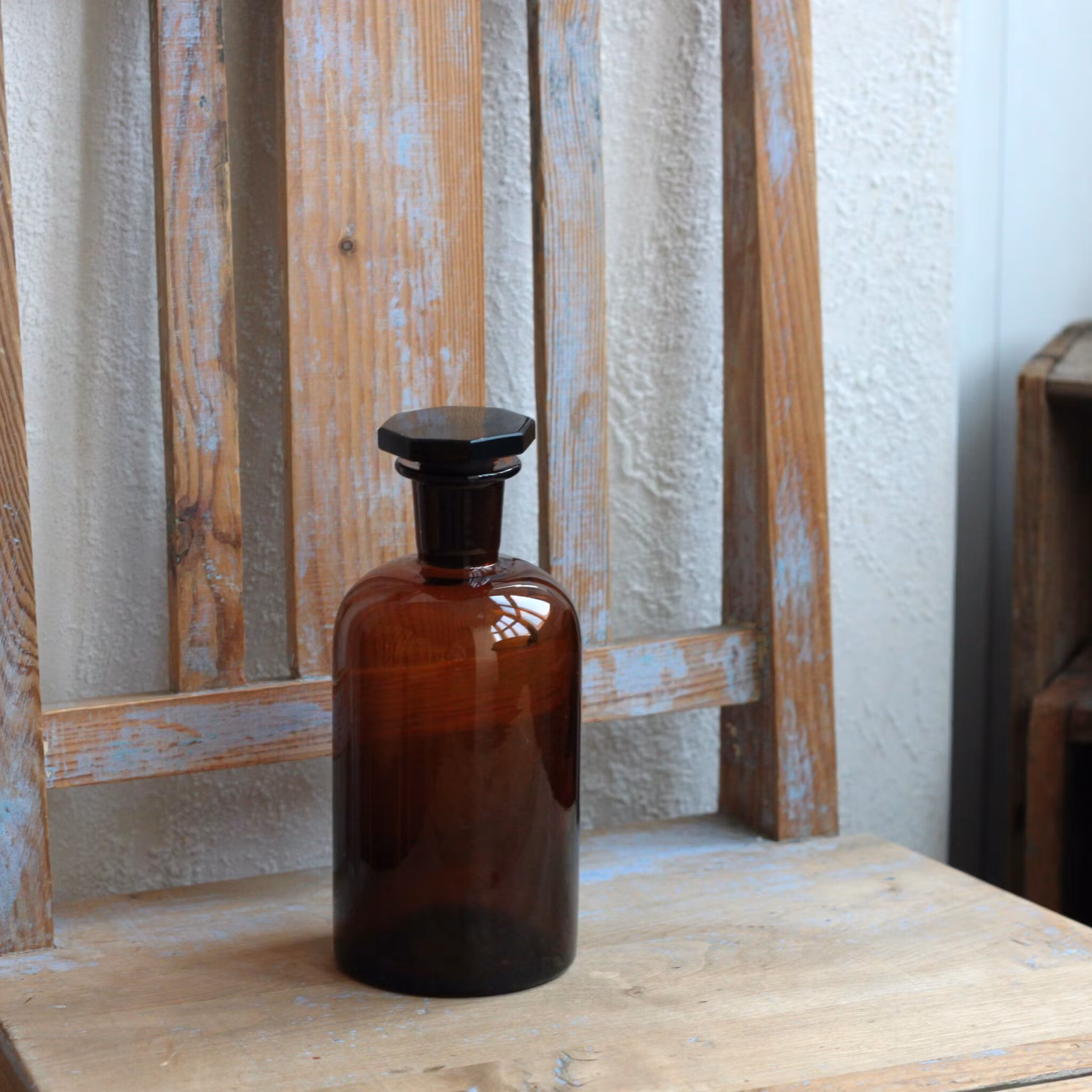 Flaska - brun apoteksflaska