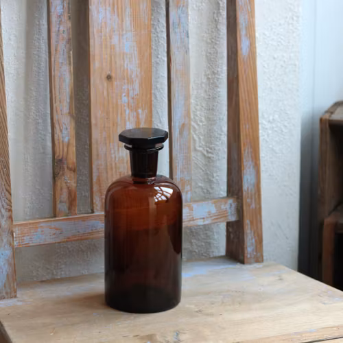 Flaska - brun apoteksflaska