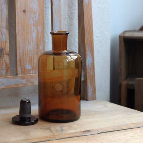 Flaska - Apoteksflaska brun