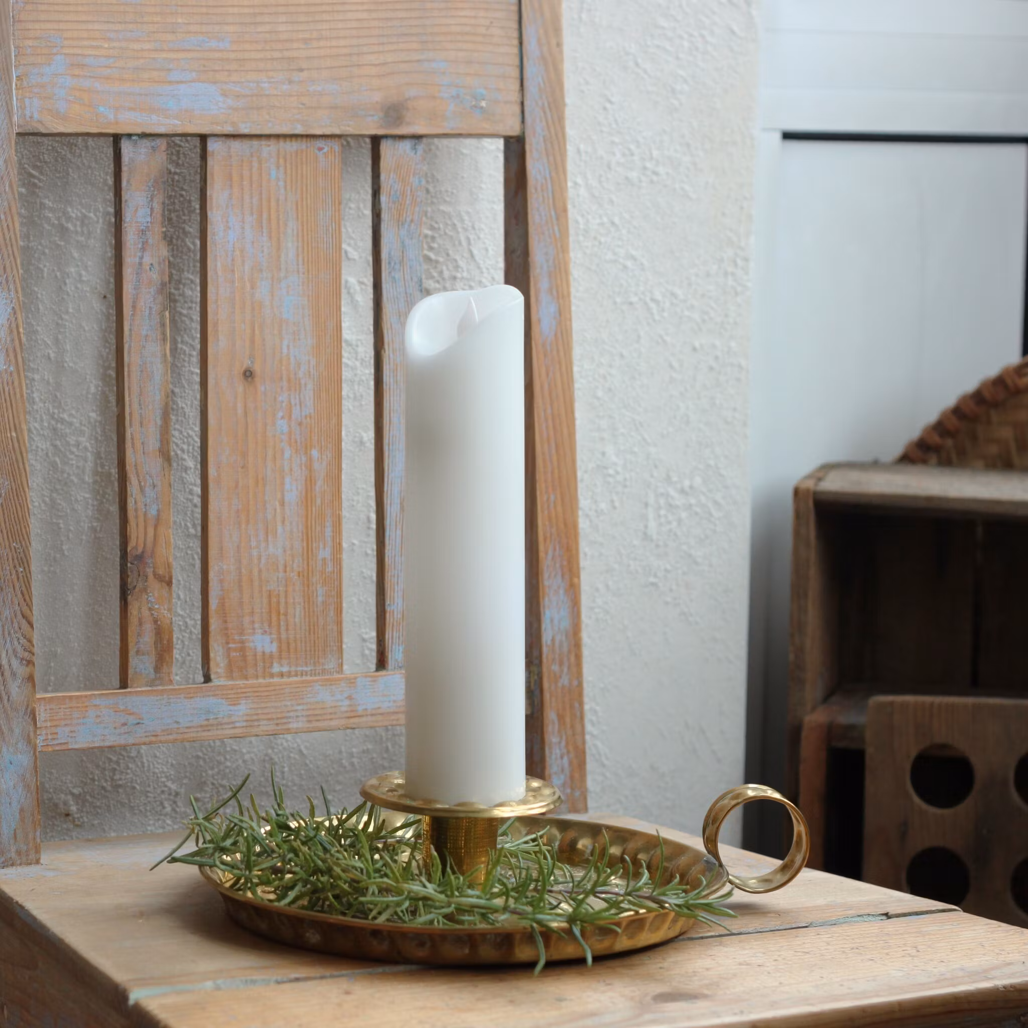 Ljusstake - Mässing