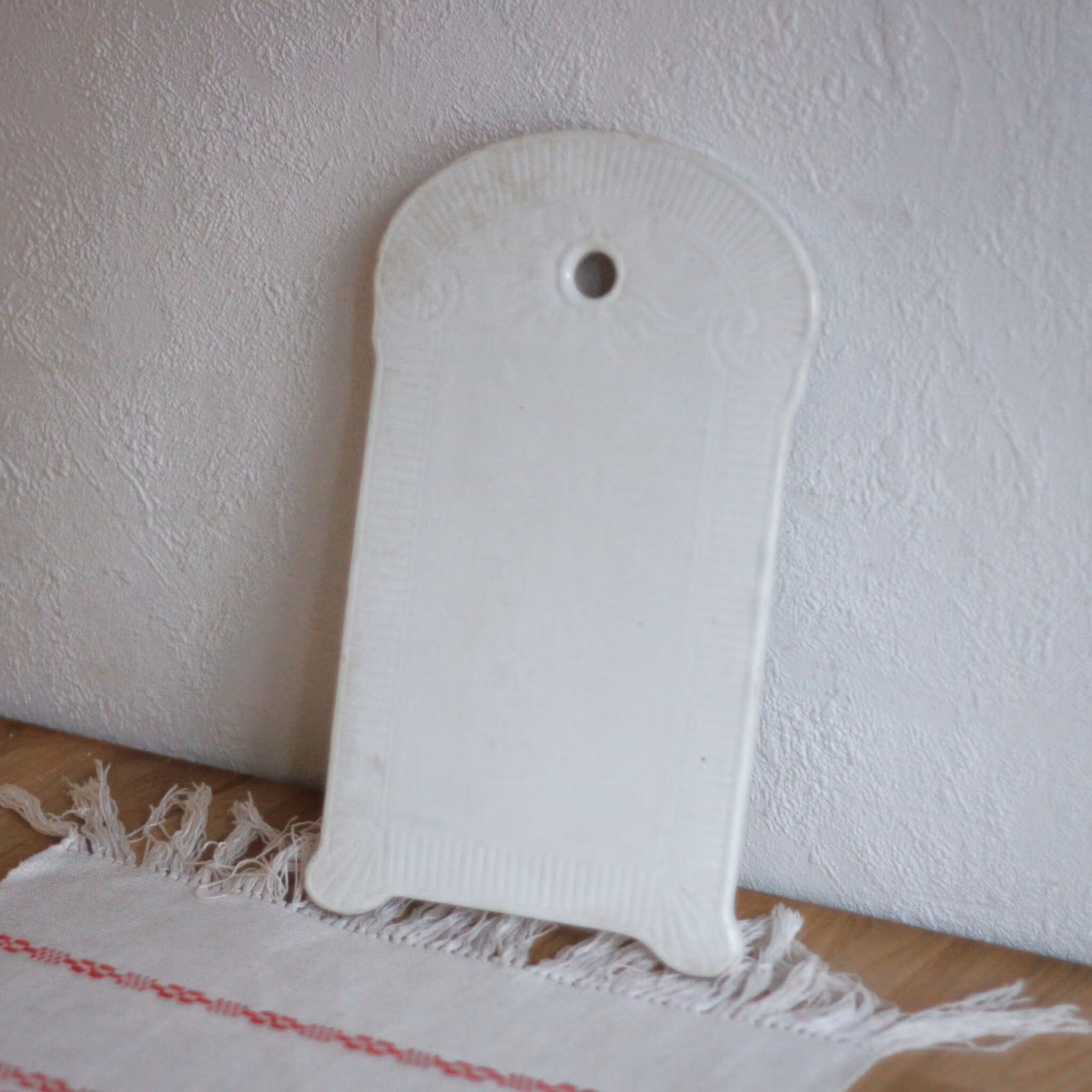 Skärbräda - Vit i porslin