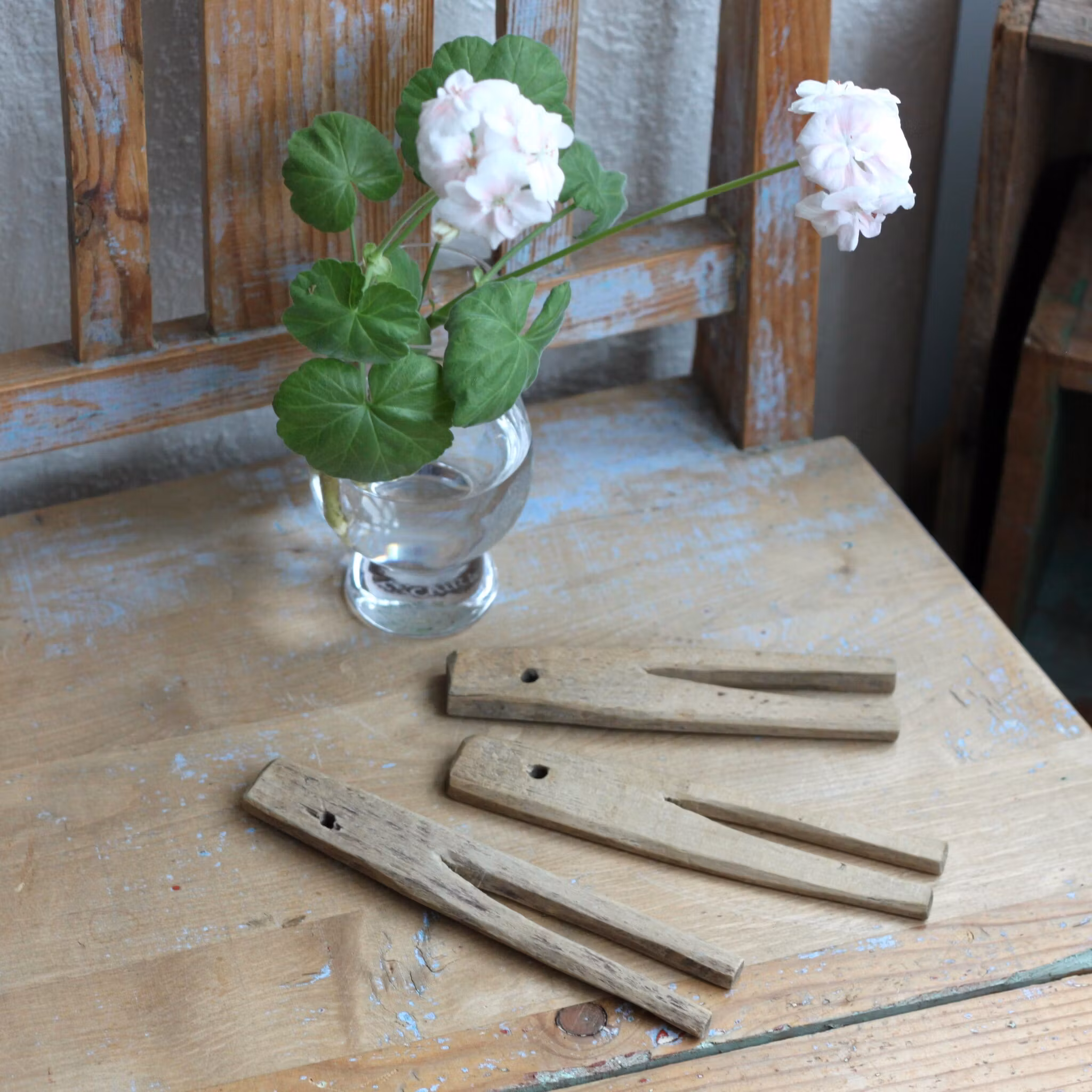 Tvättklämmor - 3 stycken i trä