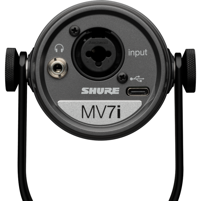 Kopia Shure MV7i Smart Microphone & Interface – USB-mikrofon med inbyggt ljudinterface