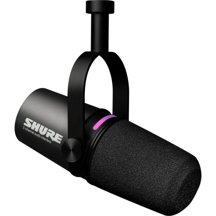 Kopia Shure MV7i Smart Microphone & Interface – USB-mikrofon med inbyggt ljudinterface