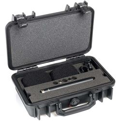 DPA ST 4006A Stereopar, Clips, samt Vindskydd i PeliCase
