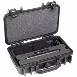 DPA ST 4006A Stereopar, Clips, samt Vindskydd i PeliCase