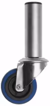 SINGLE LEG WITH CASTOR H=40CM