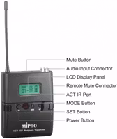MIPRO ACT-32T 8A-D Beltpack