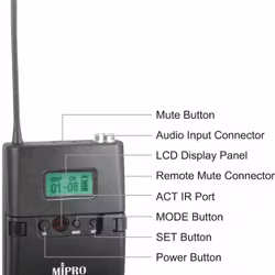 MIPRO ACT-32T 8A-D Beltpack