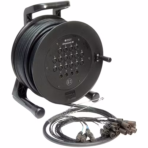 Kabel drumsystems single ground 16 kanaler 25 m