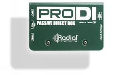 Radial ProDI: Passiv DI-box med Exceptionell kvalitet