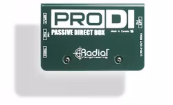 Radial ProDI: Passiv DI-box med Exceptionell kvalitet