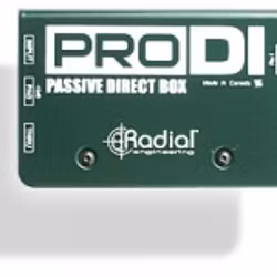 Radial ProDI: Passiv DI-box med Exceptionell kvalitet