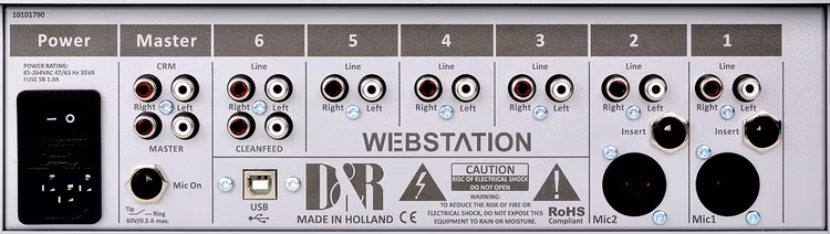 D&R WEBSTATION BROADCASTMIXER