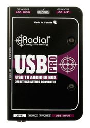 Radial USB Pro Stereo DI