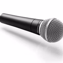 Shure SM58-LCE Microphone Dynamic Cardioid, Vocal