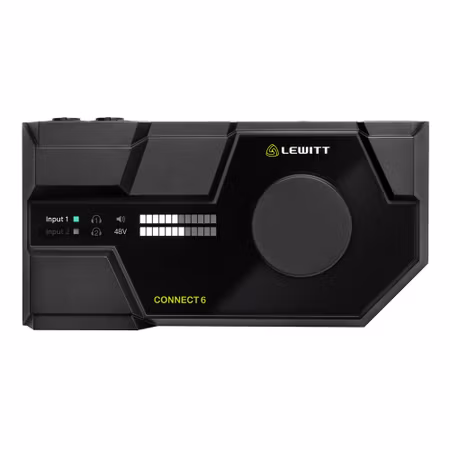 Lewitt CONNECT 6 – USB-C ljudkort för podcast & streaming