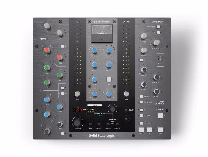 SSL UC1 channelstrip och bus compressor controller