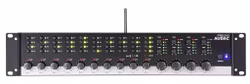 Audac PRE240 Zonmixer - Effektiv och PraktiskUpptäck Audac PRE240, en kraftfull 19” zonmixer som revolutionerar din ljudsetup. Optimal för professionellt ljud med fyra oberoende utgångszoner och en mä
