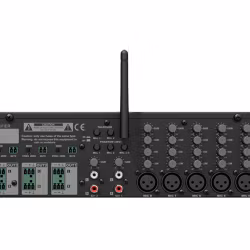 Audac PRE240 Zonmixer - Effektiv och PraktiskUpptäck Audac PRE240, en kraftfull 19” zonmixer som revolutionerar din ljudsetup. Optimal för professionellt ljud med fyra oberoende utgångszoner och en mä