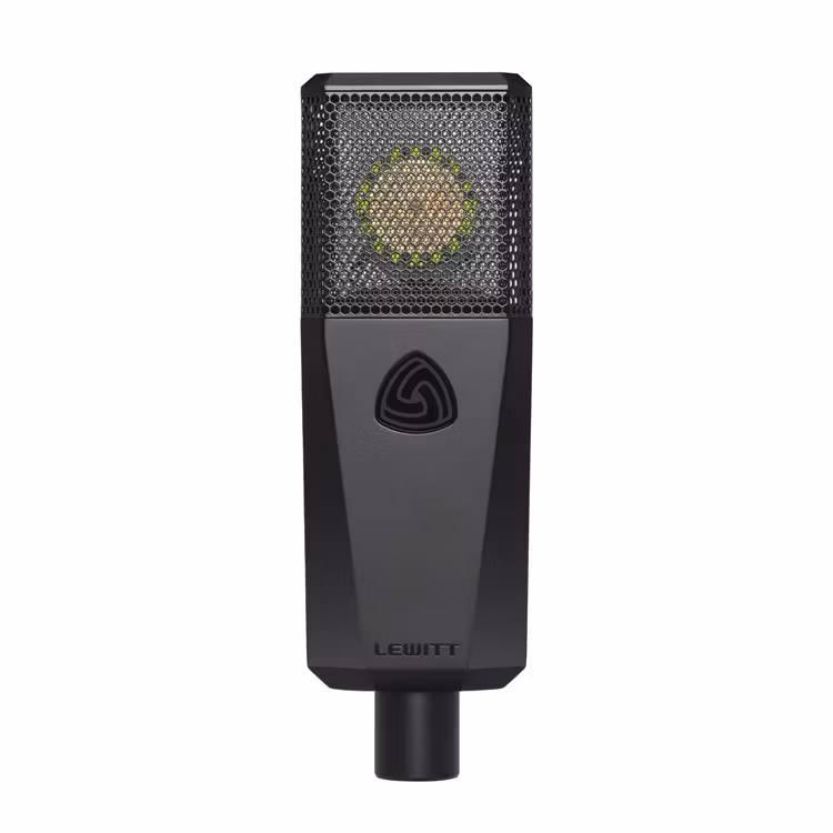 LEWITT PURE TUBE – Premium rörmikrofon för vokal | Ultra-low noise & magnetiskt popfilter