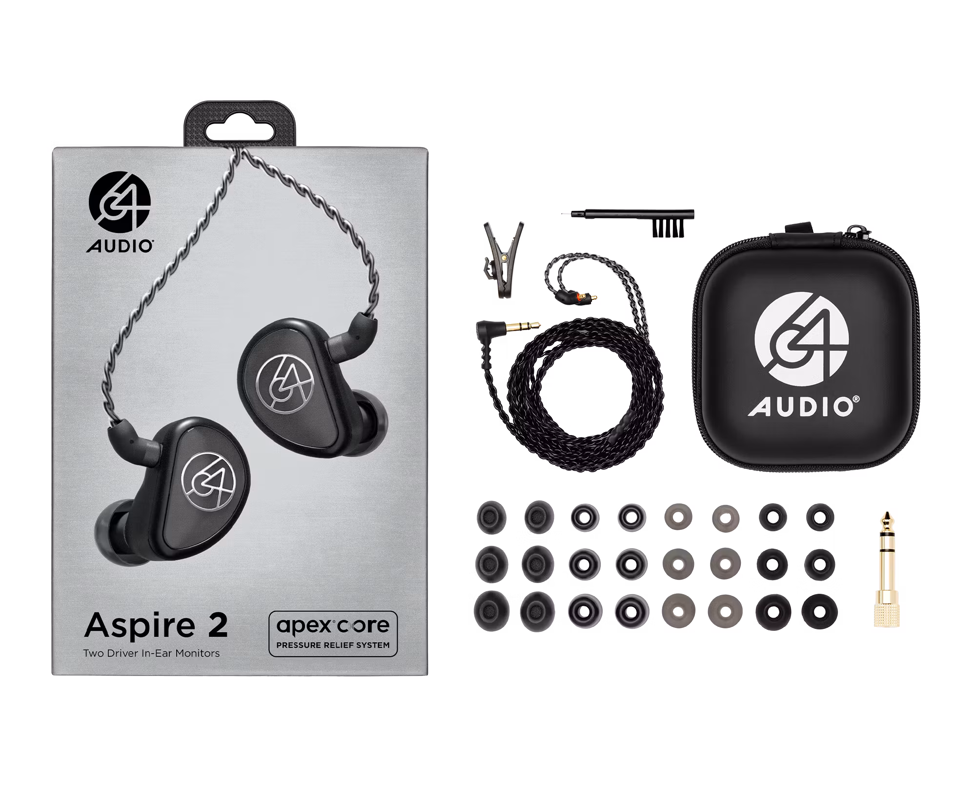 64 Audio Aspire 2 – Mer kraft och bättre separation