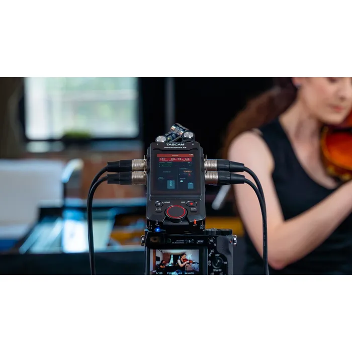 Tascam Portacapture X8 – Portabel 32-bit Float Inspelare för Podcast & Pro Audio