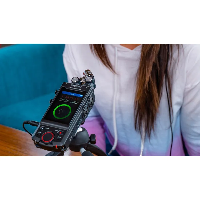 Tascam Portacapture X8 – Portabel 32-bit Float Inspelare för Podcast & Pro Audio